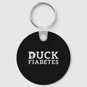Duck Fiabetes Diabetes Awareness Keychain