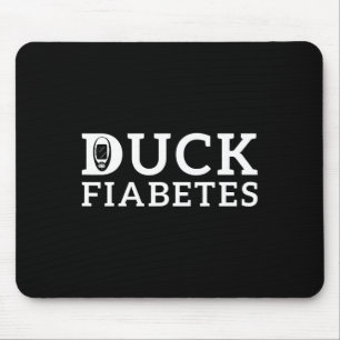 Duck Fiabetes Diabetes Awareness Mouse Pad