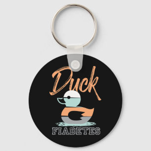 Duck Fiabetes Keychain
