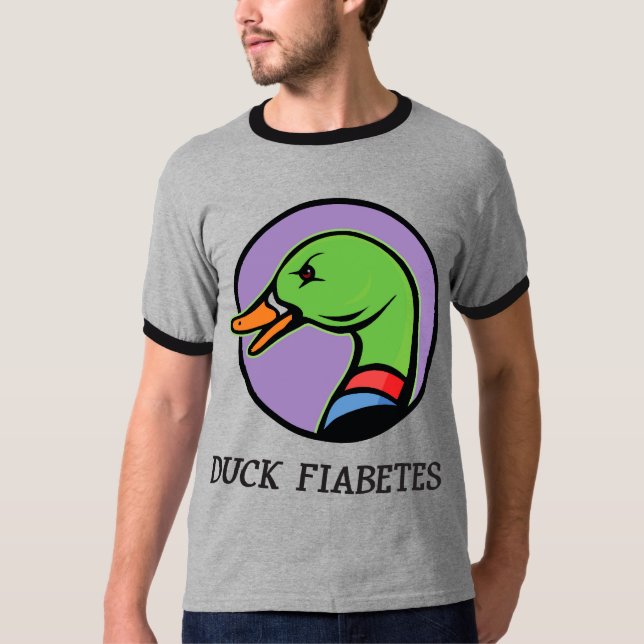 Duck Fiabetes T-Shirt (Front)
