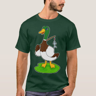 Duck Fisher Fishing Fishing rod T-Shirt