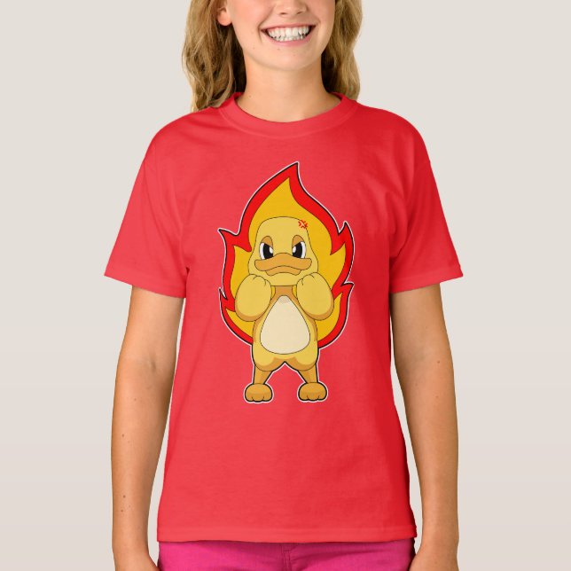 Duck Flame T-Shirt (Front)