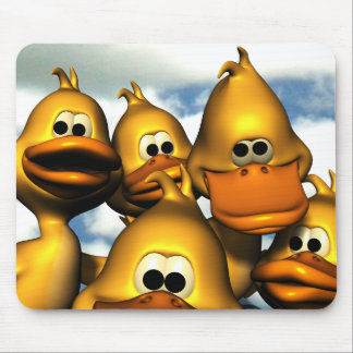Duck Gathering Mousepad