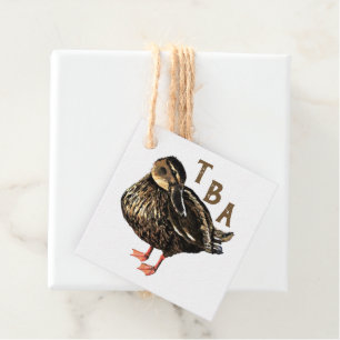 Duck Gift Tag