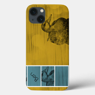 Duck-Gold and Blue iPad Air case *Personalize