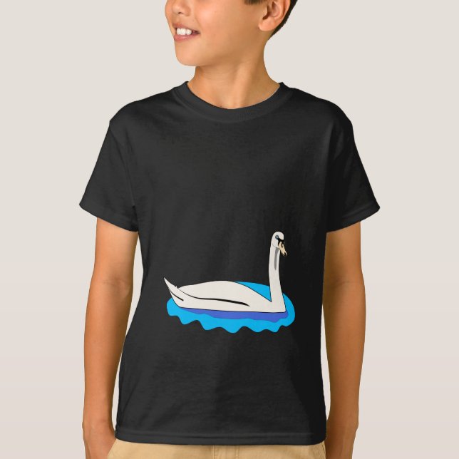 Duck Goose bird lake  T-Shirt (Front)
