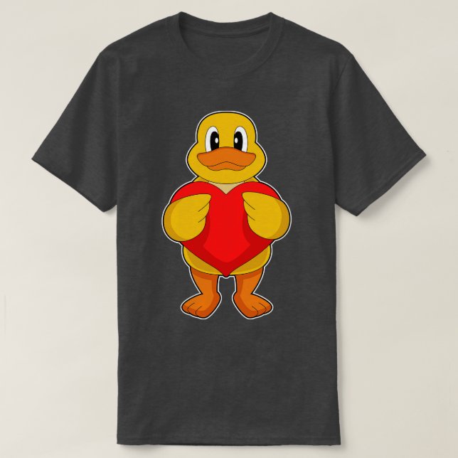 Duck Heart T-Shirt (Design Front)