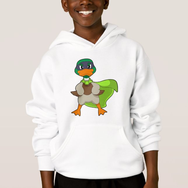Duck Hero Cape Hoodie (Front)