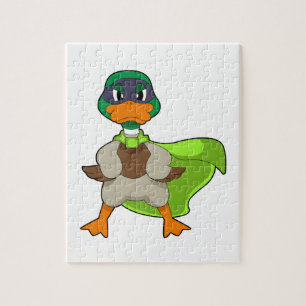 Duck Hero Cape Jigsaw Puzzle