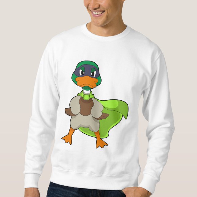 Duck Hero Cape Sweatshirt (Front)