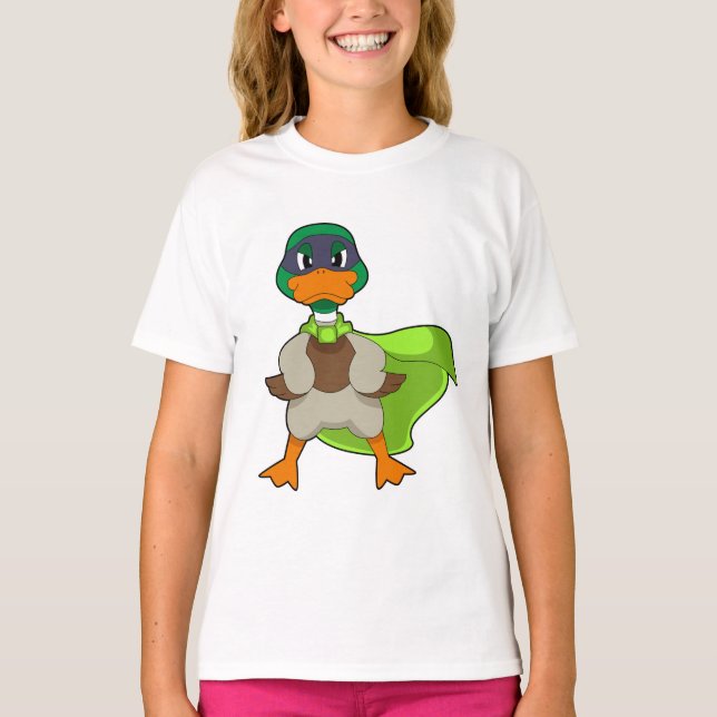 Duck Hero Cape T-Shirt (Front)