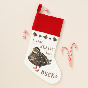 Duck Holiday Stocking