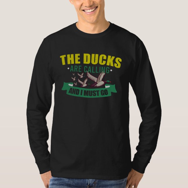 Duck Hunt Duck hunter Bird Hunting  3 T-Shirt (Front)