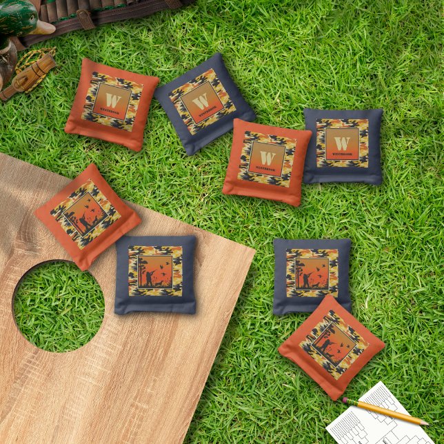 Duck Hunter and Camo Cornhole Bags (Creator Uploaded)