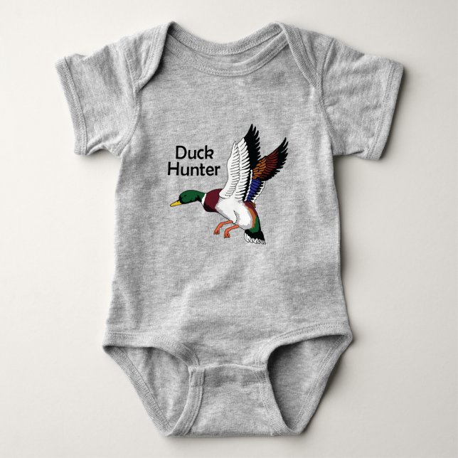 Duck Hunter Baby Bodysuit (Front)