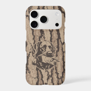 Duck Hunter Dog Waterfowl Hunting Bark Camo iPhone 17 Pro Case