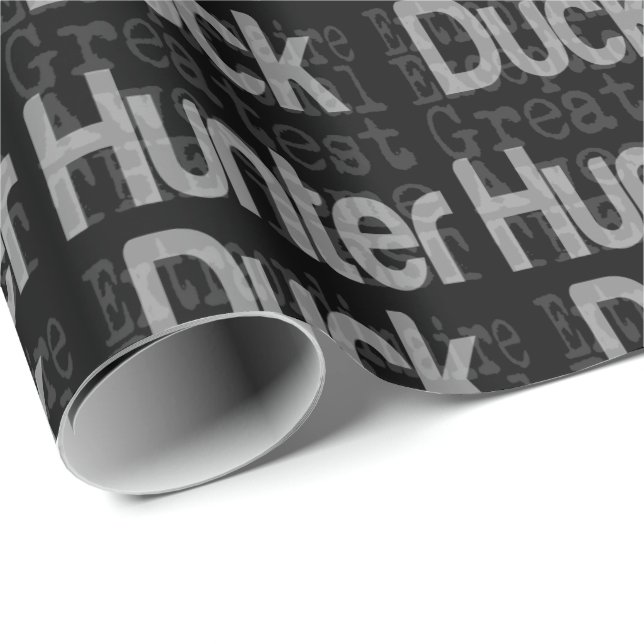 Duck Hunter Extraordinaire Wrapping Paper (Roll Corner)