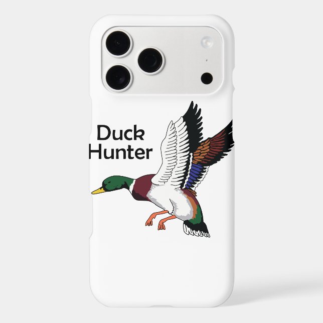 Duck Hunter Iphone Case (Back)
