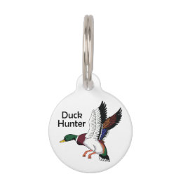 Duck Hunter Pet ID Tag