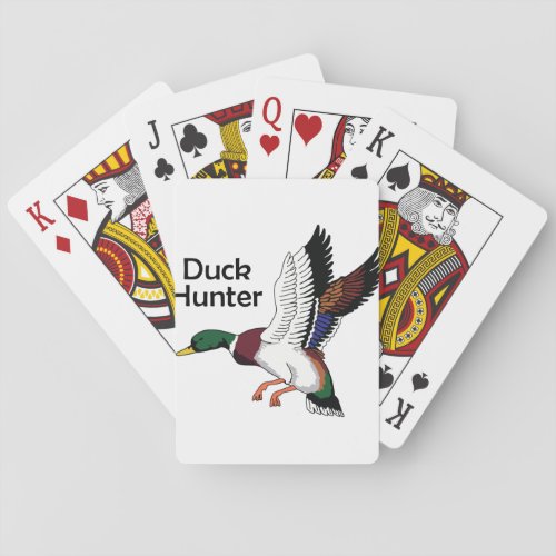 Duck Hunter Poker Cards