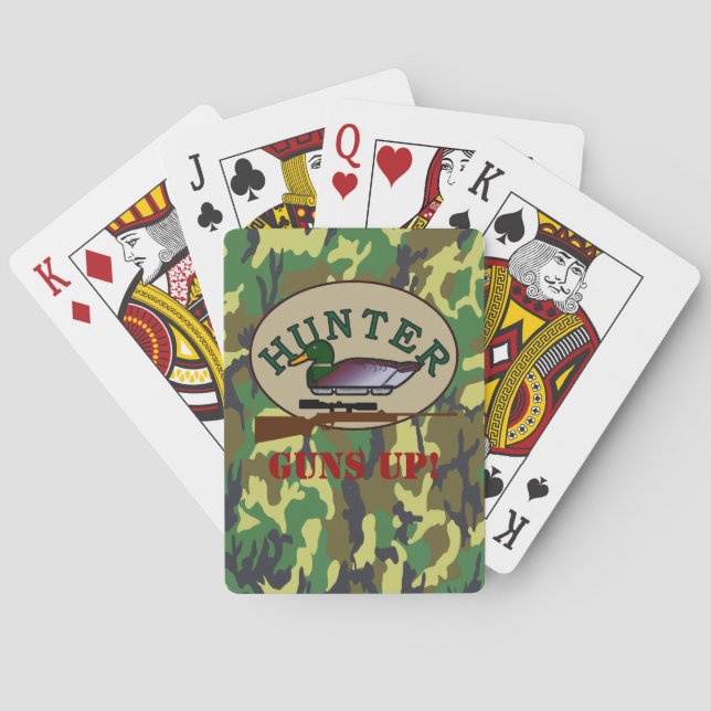 Duck Hunter- Poker Cards (Back)