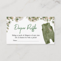 Duck Hunting Baby Shower Diaper Raffle
