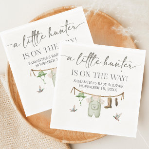Duck Hunting Baby Shower Napkins