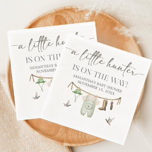 Duck Hunting Baby Shower Napkins