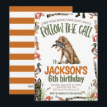 Duck Hunting Birthday Invitation<br><div class="desc">Grab your Ammo & wear some Camo and follow the CALL to celebrate your favorite Duck Hunter's birthday!</div>