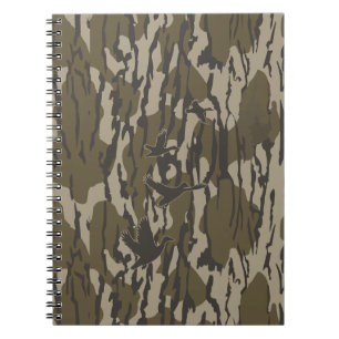 Duck Hunting Camo Ducks Bottomland Camo Notebook