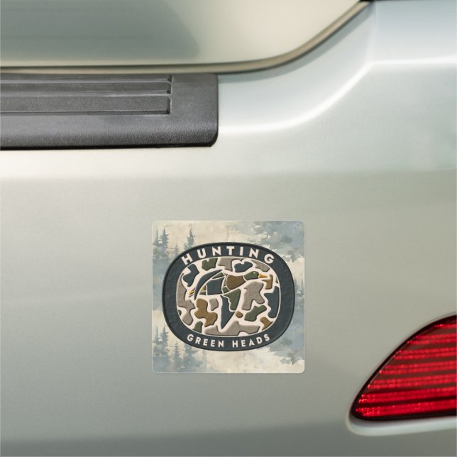 Duck Hunting  Car Magnet (In Situ)