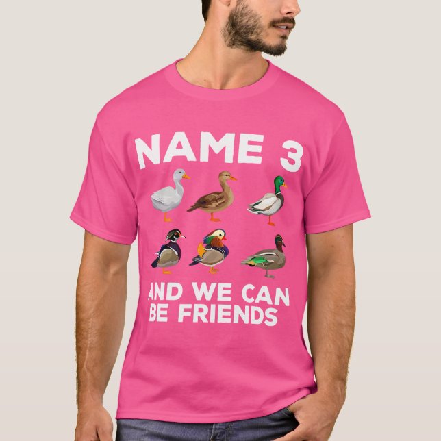 Duck Hunting Design For Men Women Wildlife Hunt Du T-Shirt (Front)
