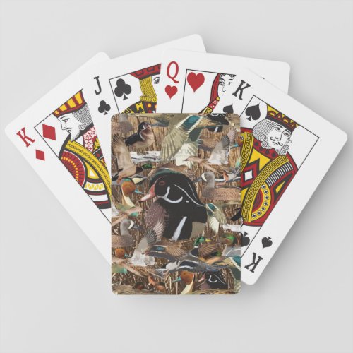 Duck Hunting Gifts Duck Hunter  Playing Cards