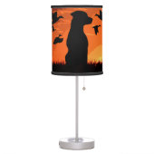 Duck Hunting Lamp, Labrador Lamp, Duck Décor Table Lamp (Left)