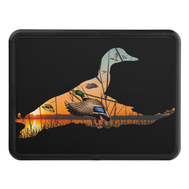 Duck Hunting Mallard Hitch Cover (Front)