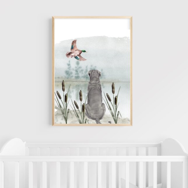 Duck Hunting Nursery Wall Art (Creator Uploaded)