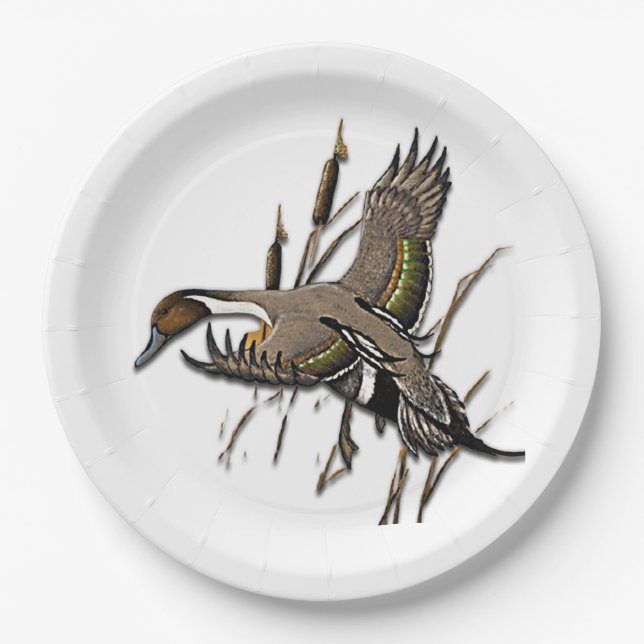 Duck Hunting Paper Plates (Front)