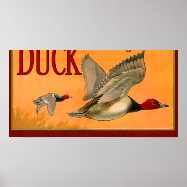 Duck Hunting Poster (Front)