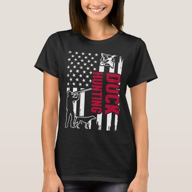 Duck Hunting Season  Hunter  1 T-Shirt (Front)