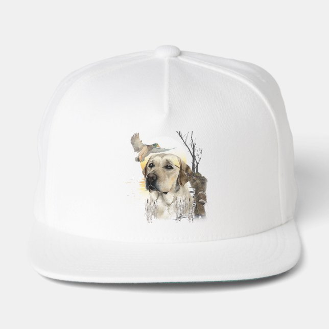 Duck Hunting Snap Back Hat (Front)