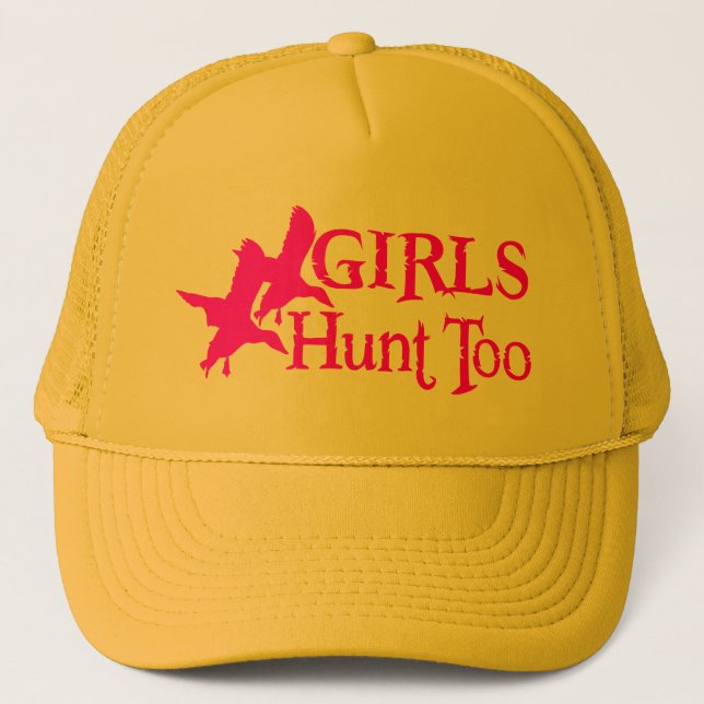 DUCK HUNTING TRUCKER HAT (Front)