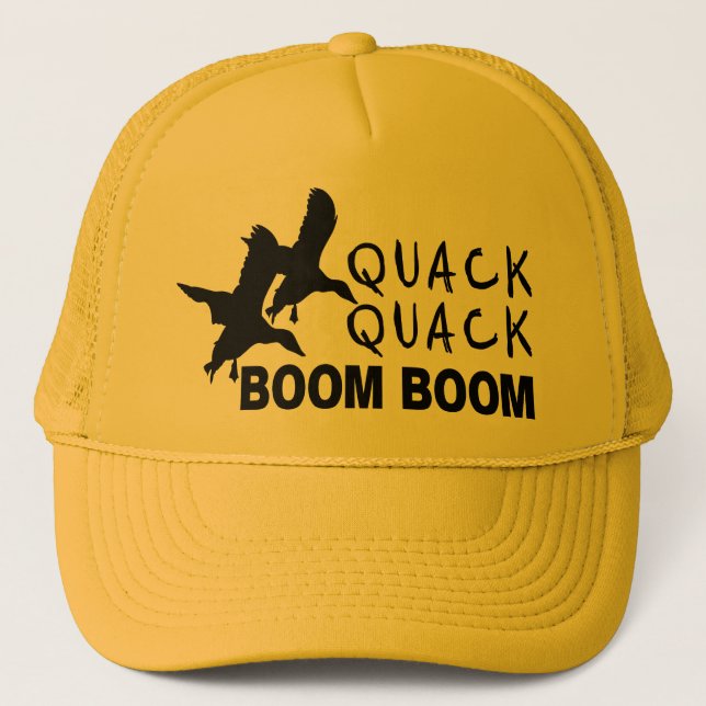 DUCK HUNTING TRUCKER HAT (Front)