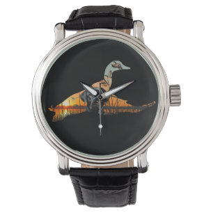Duck Hunting Watch, Black Labrador Retriever Watch