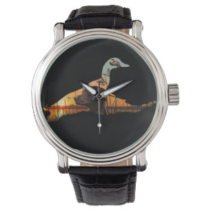 Duck Hunting Watch, Chocolate Labrador Watch