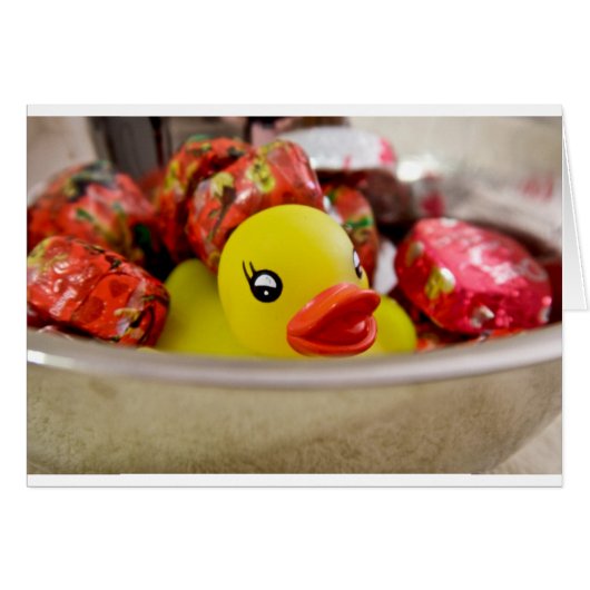 Duck in Candy Cards (Front Horizontal)