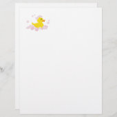 Duck in Pink Bubbles (Front/Back)