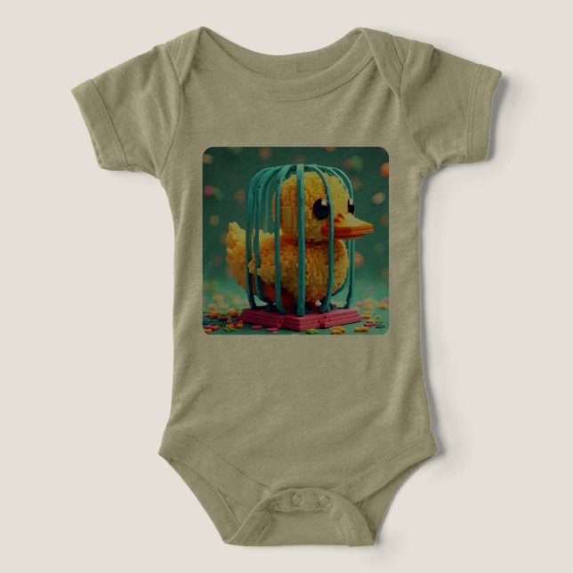 Duck in the Cage Infant T-shirt (Design Front)