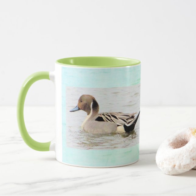 Duck in Water   Mug (With Donut)