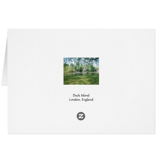 Duck Island, St. James Park (Back Horizontal)