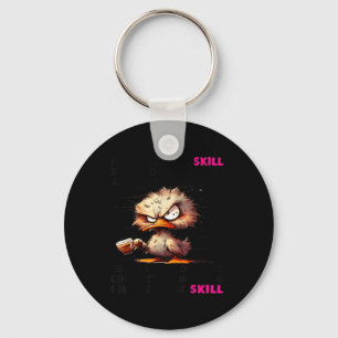 Duck It Takes Real Skill To Choke On Air Fall Up S Keychain